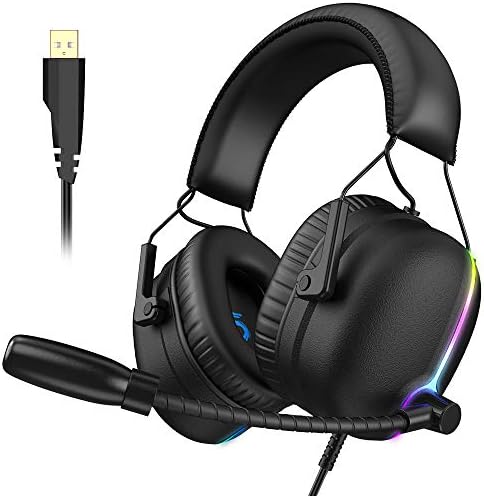Verzia. Herné slúchadlá-aktualizované K8 Headset Gaming pre PS4 nové Xbox One, Stereo slúchadlá cez uši s mikrofónom