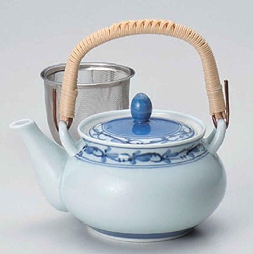 Kikuchimon sada 2 japonských čajníkov porcelán vyrobený v Japonsku