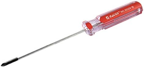Nový Lon0167 4 mm magnetický Trojkrídlový skrutkovač s hrotom spoľahlivý ručný nástroj s červenou priehľadnou