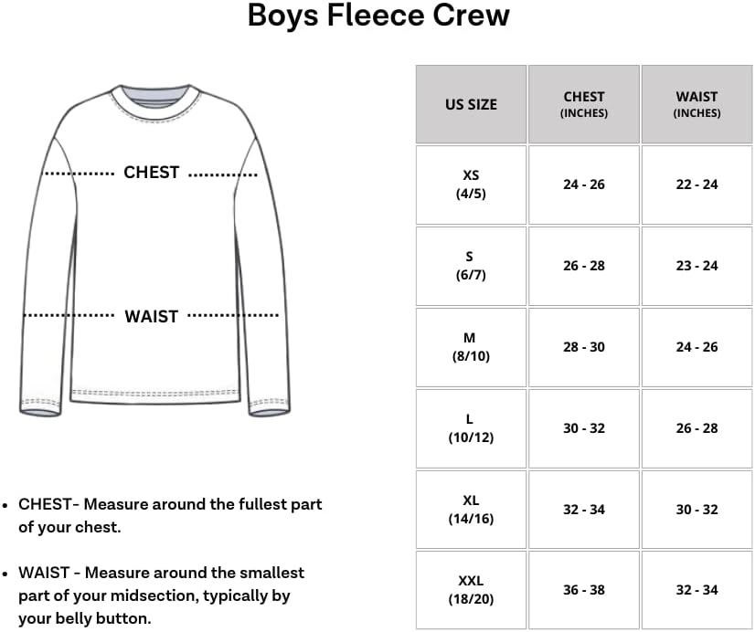 Real Essentials 3 Pack: mládež Fleece Crew-Neck mäkký sveter s dlhým rukávom-chlapci a dievčatá