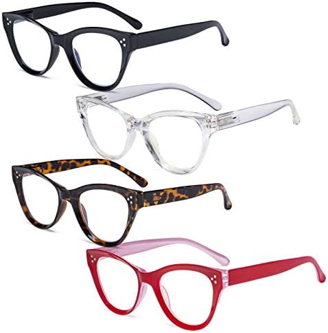 Eyekepper Uložiť 10% na pribalené 4 Pack dámske okuliare na čítanie a 4 Pack čítačky pre ženy +1.00