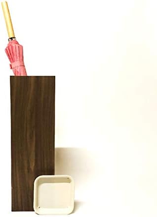 Zyledw štvorcový stojan na dáždniky stojan na domácu kanceláriu s odnímateľnou odkvapkávacou miskou na palice